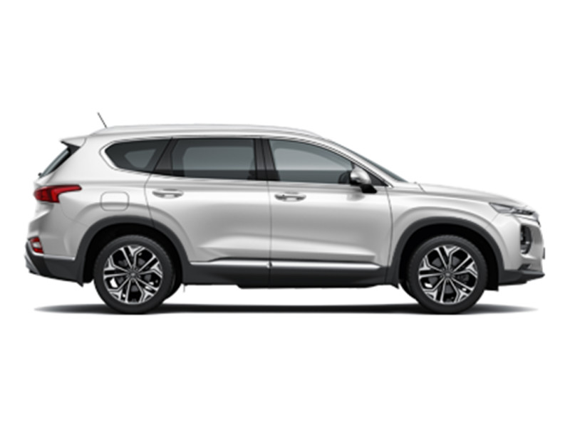 Hyundai Santa_fe, не металлик, белый (светло-серый)