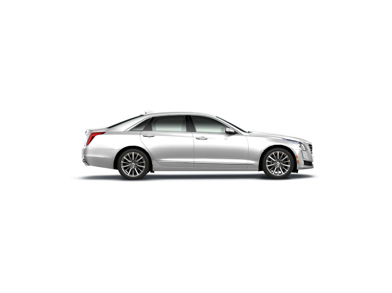 Cadillac Ct6, металлик, белый металлик