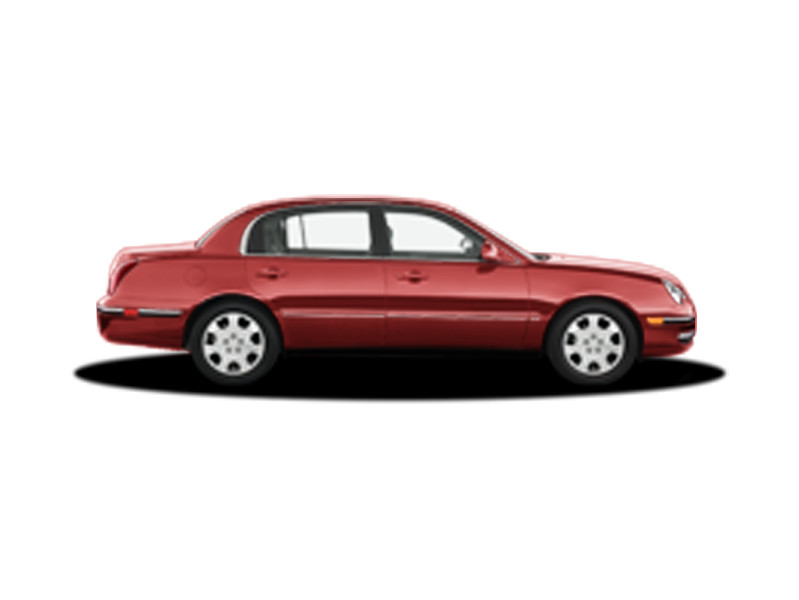 Kia Opirus, металлик, spicy red