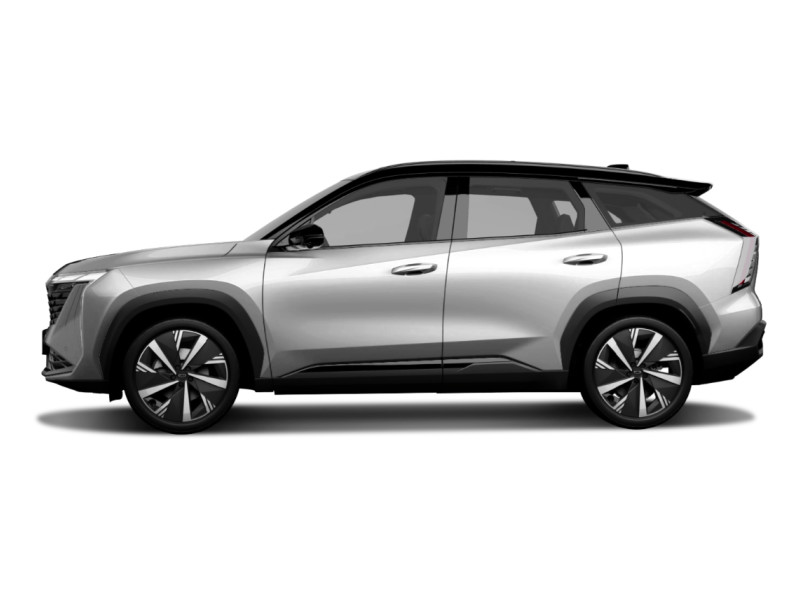 Geely Atlas-new, не металлик, белый (moonlight white)