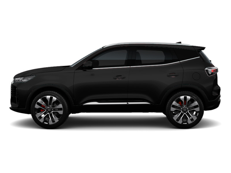 Chery Tiggo-4-new, не металлик, глубокий чёрный