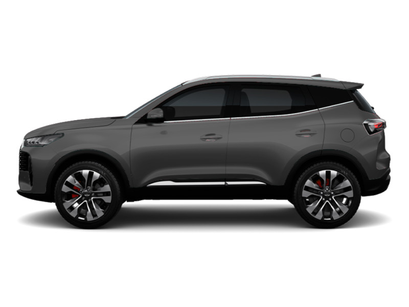Chery Tiggo-4-new, не металлик, светло-серый