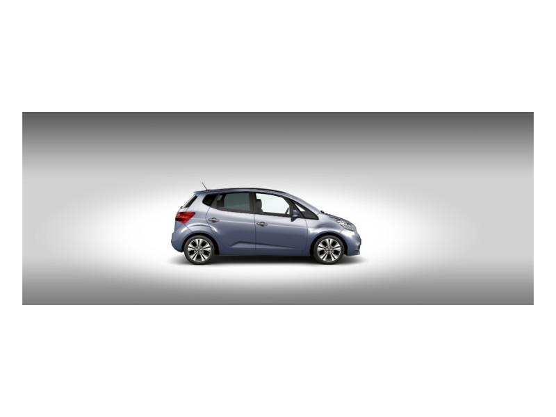 Kia Venga, не металлик, синий planet