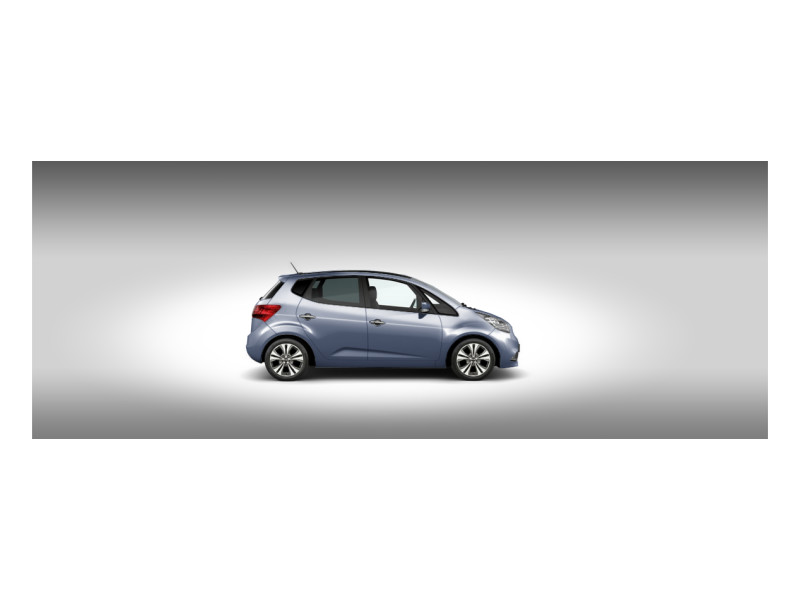 Kia Venga, не металлик, синий space