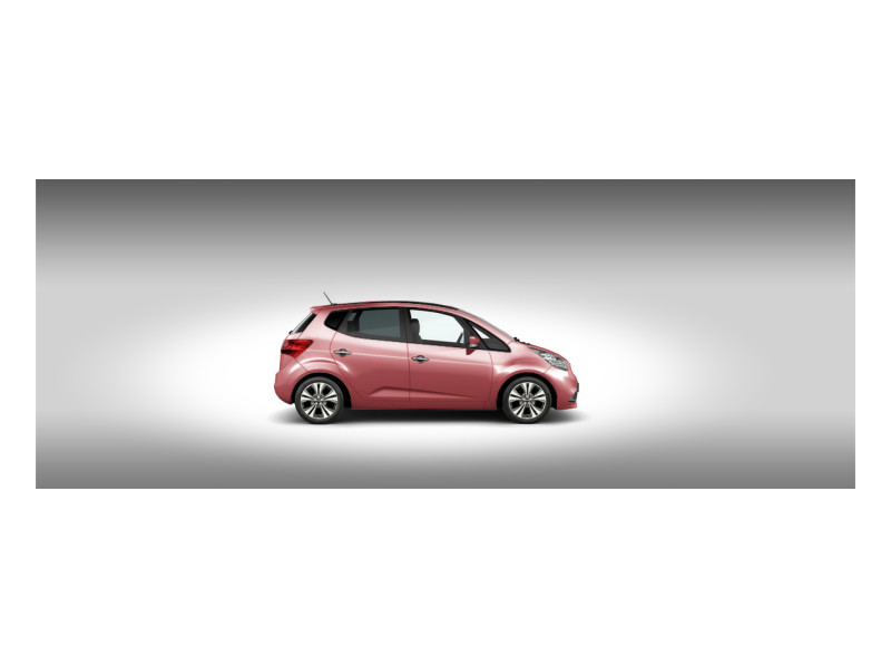 Kia Venga, не металлик, красный infra