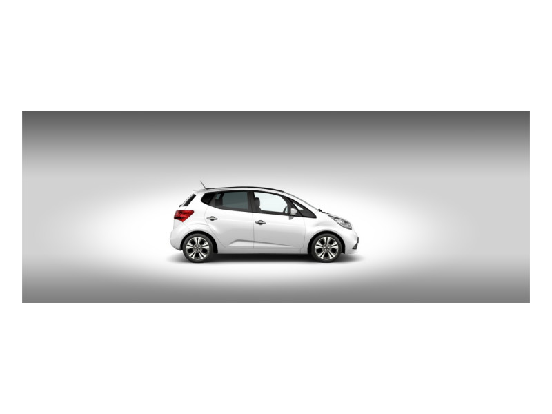 Kia Venga, не металлик, белый (wd)