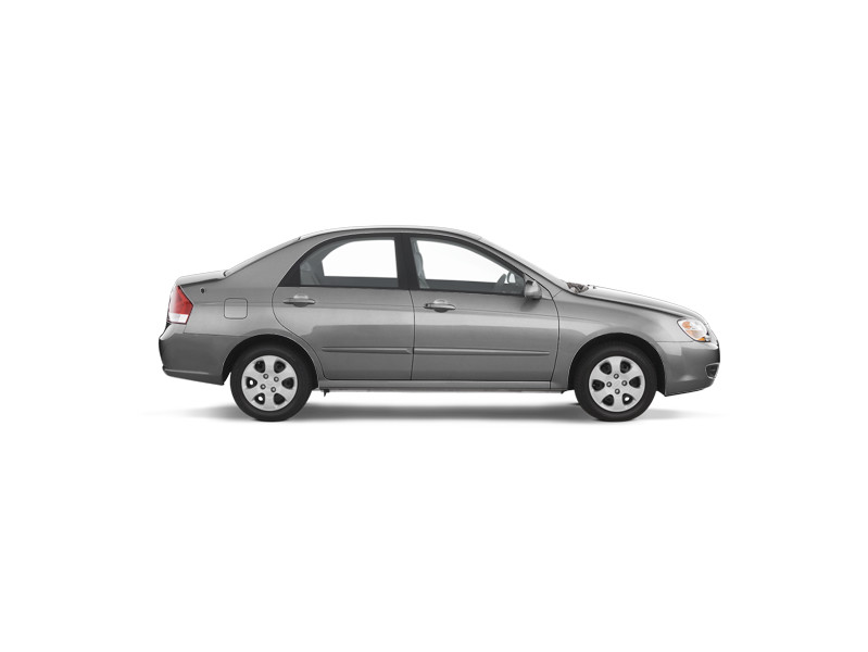 Kia Spectra, металлик, серый металлик