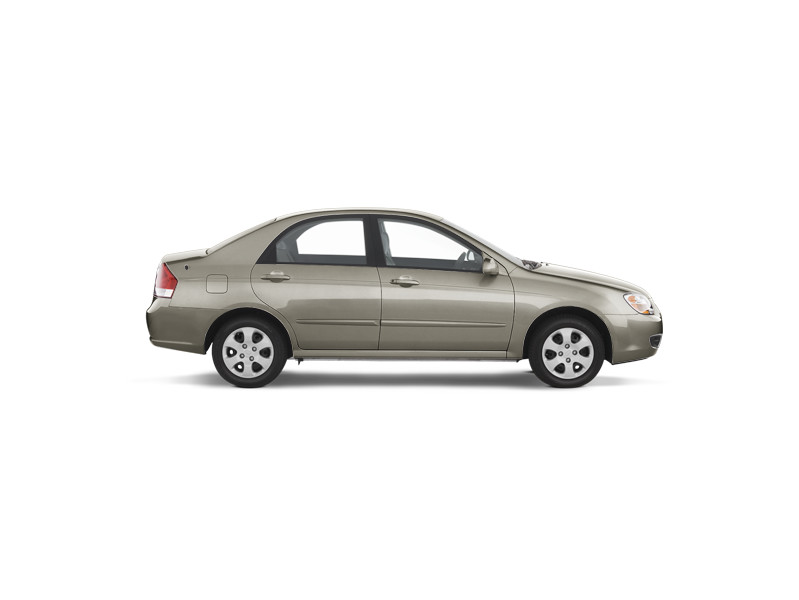 Kia Spectra, металлик, бежевый металлик