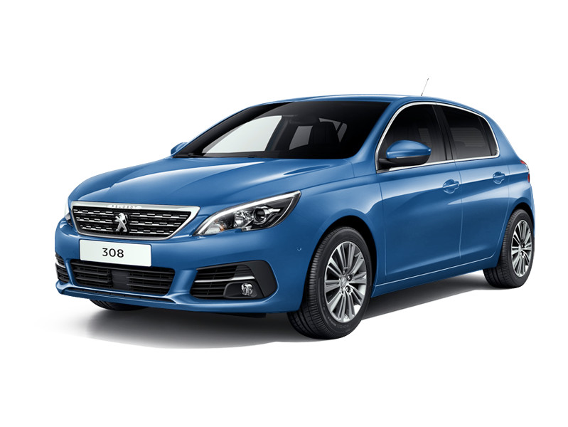 Peugeot 308, металлик, синий металлик