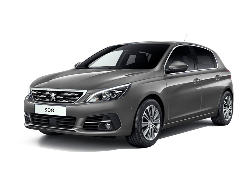 Peugeot 308, металлик, серый металлик