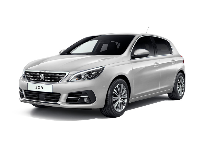 Peugeot 308, металлик, серебристый металлик