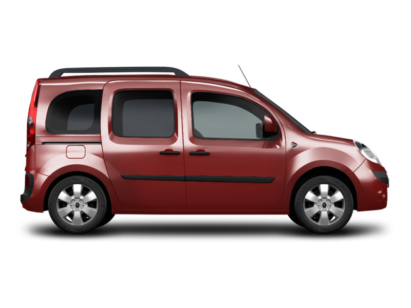 Renault Kangoo, не металлик, ярко-красный
