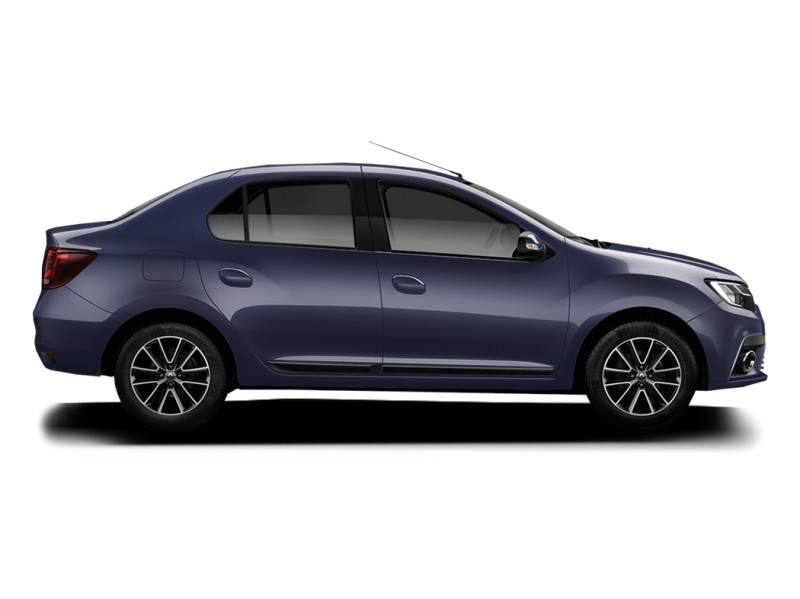 Renault Symbol, не металлик, синяя гладь