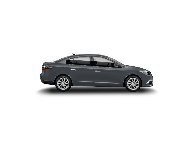 Renault Fluence, металлик, синий минерал