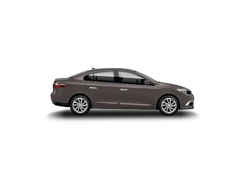 Renault Fluence, металлик, тёмный каштан