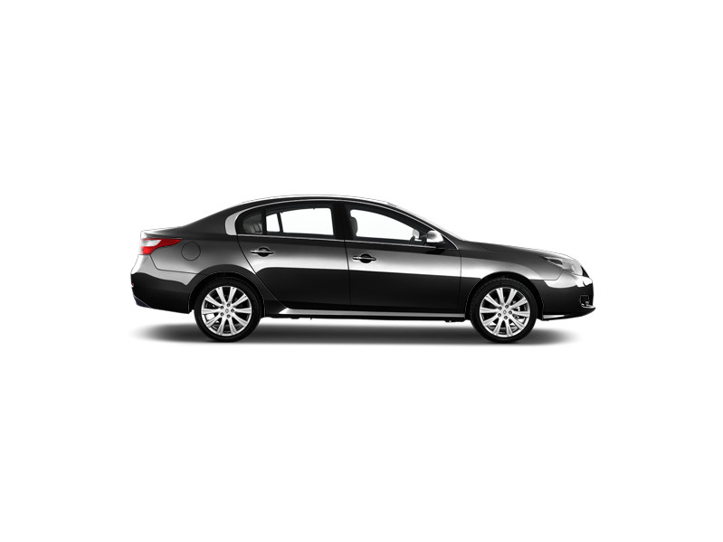 Renault Latitude, металлик, черный