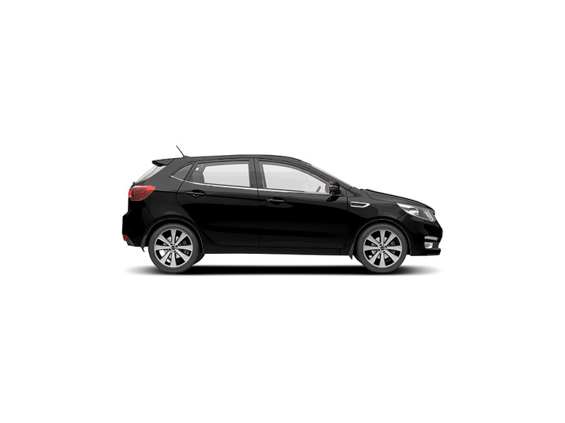 Kia Rio4, не металлик, black
