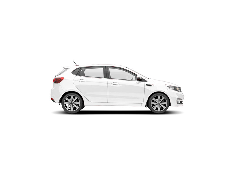 Kia Rio4, не металлик, кристально-белый
