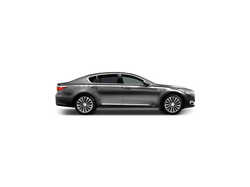 Kia Quoris, перламутр, aurora black pearl/черный