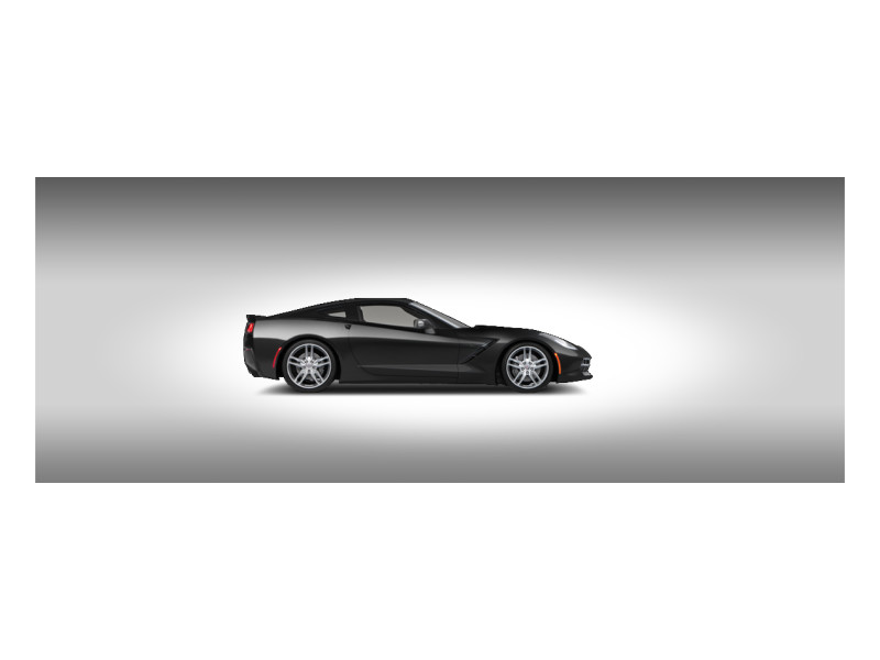 Chevrolet Corvette, не металлик, черный (black)