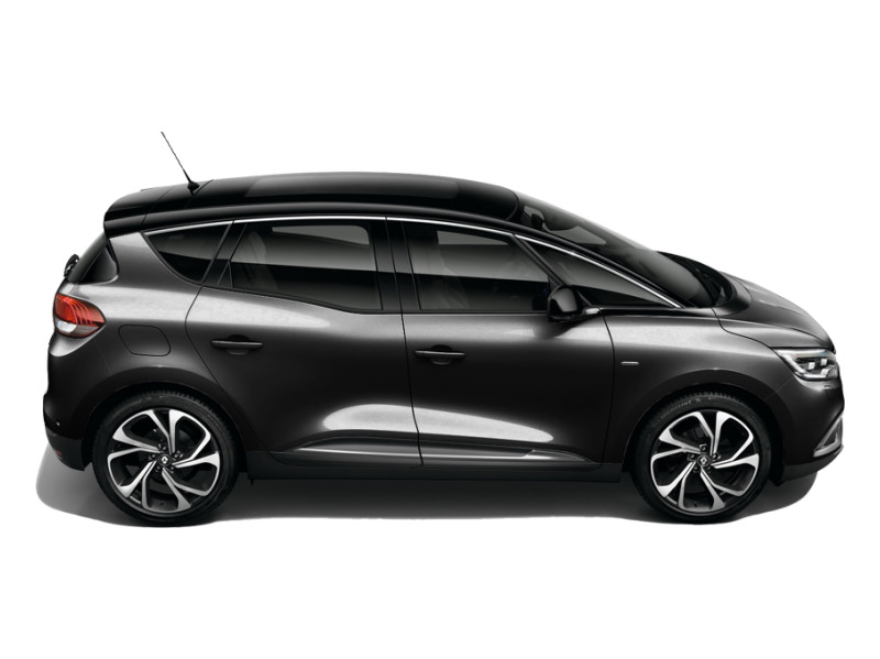 Renault Scenic_ii, металлик, черная жемчужина