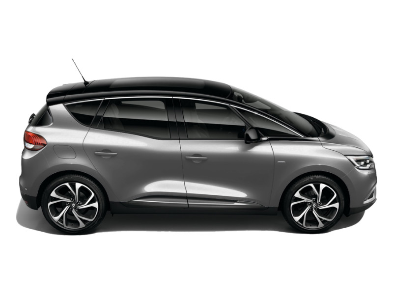 Renault Scenic_ii, металлик, серая кассиопея