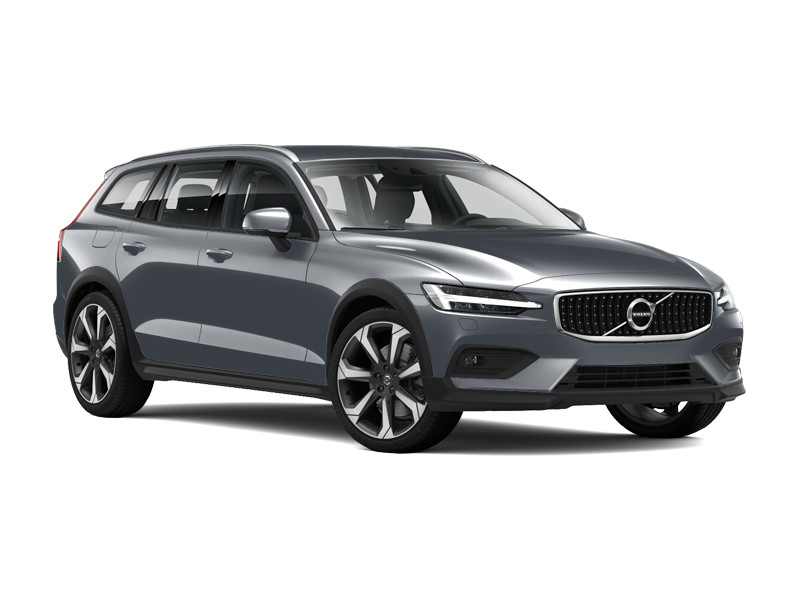 Volvo V60_cross_country, металлик, синий металлик, denim blue