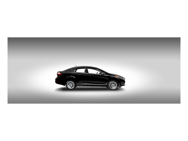 Ford Fiesta, металлик, panther black