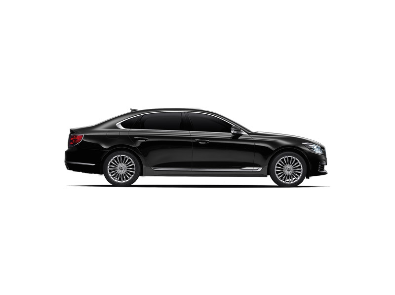 Kia K900, металлик, черная аврора (abp)