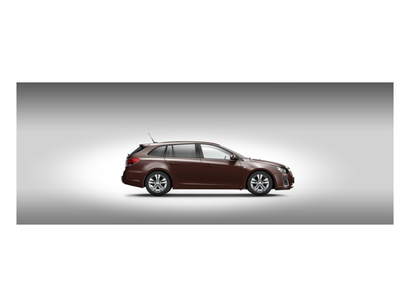 Chevrolet Cruze, металлик, коричневый