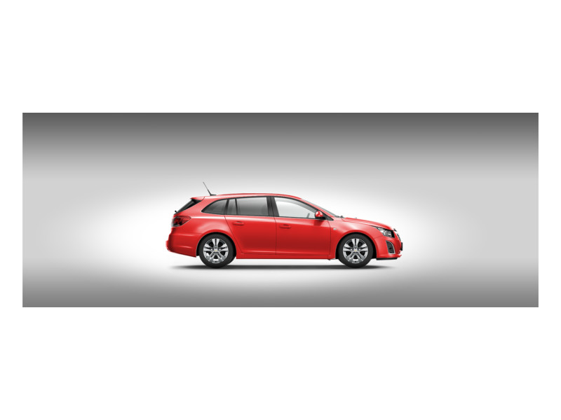 Chevrolet Cruze, не металлик, ярко-красный