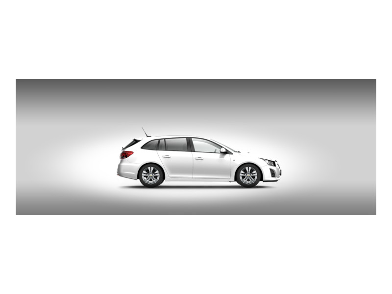 Chevrolet Cruze, не металлик, белый