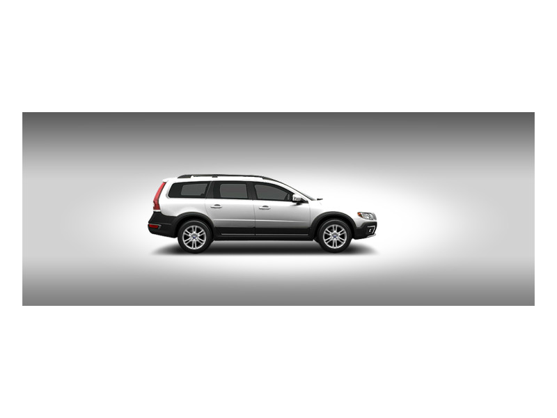 Volvo Xc70, не металлик, белый, (ice white)