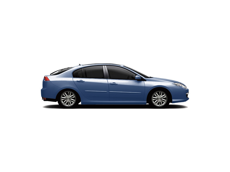 Renault Laguna, не металлик, синий сумеречный