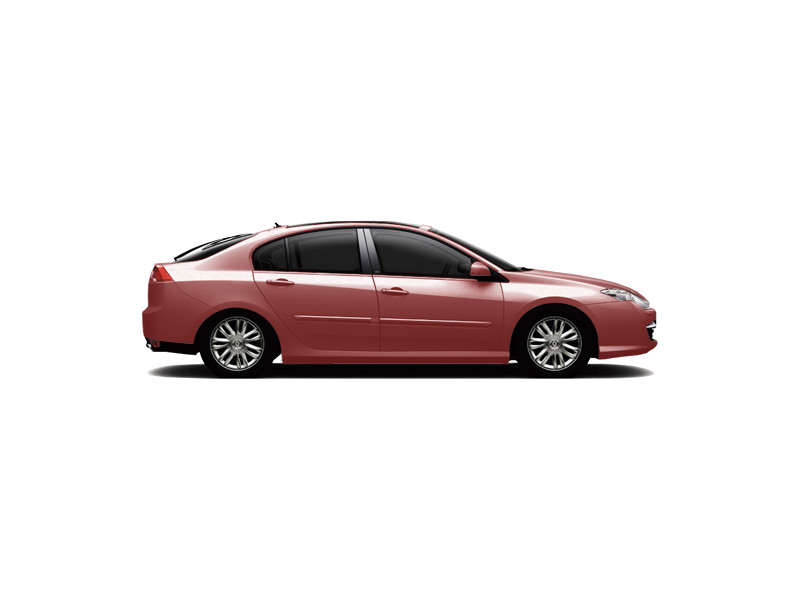 Renault Laguna, не металлик, красный