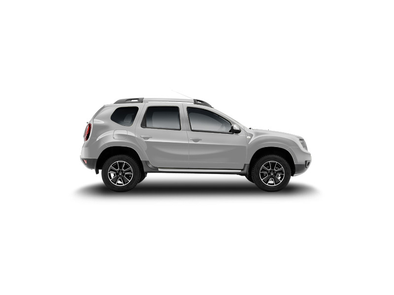 Renault Duster-dakar, не металлик, белый лед