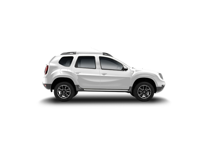 Renault Duster-dakar, не металлик, белый лед