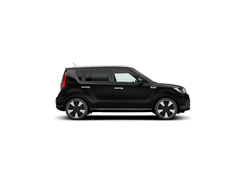 Kia Soul, не металлик, чёрный