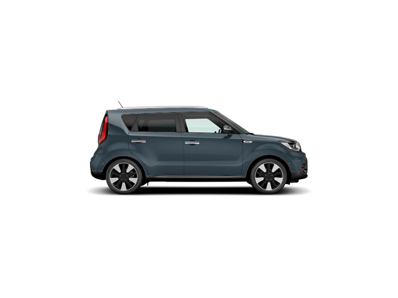 Kia Soul, не металлик, mysterious blue