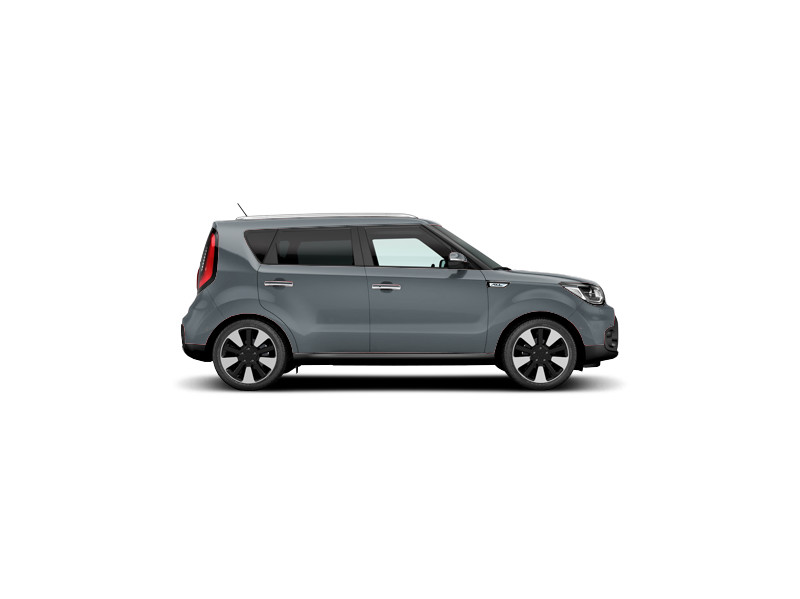 Kia Soul, не металлик, newport blue/синий