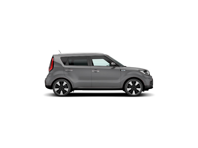 Kia Soul, не металлик, titanium gray/серый