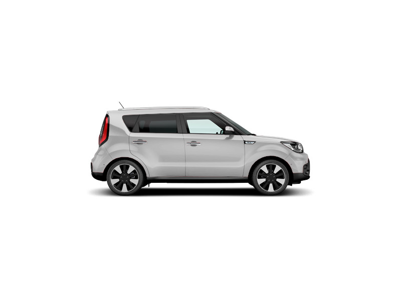 Kia Soul, не металлик, серебристый (a3d)