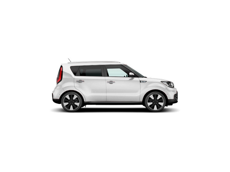 Kia Soul, не металлик, titanium silver