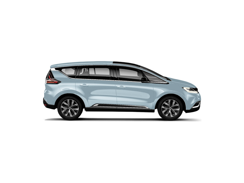 Renault Espace, не металлик, celeste blue