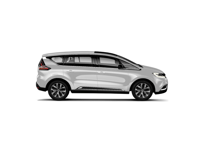 Renault Espace, не металлик, platinum grey