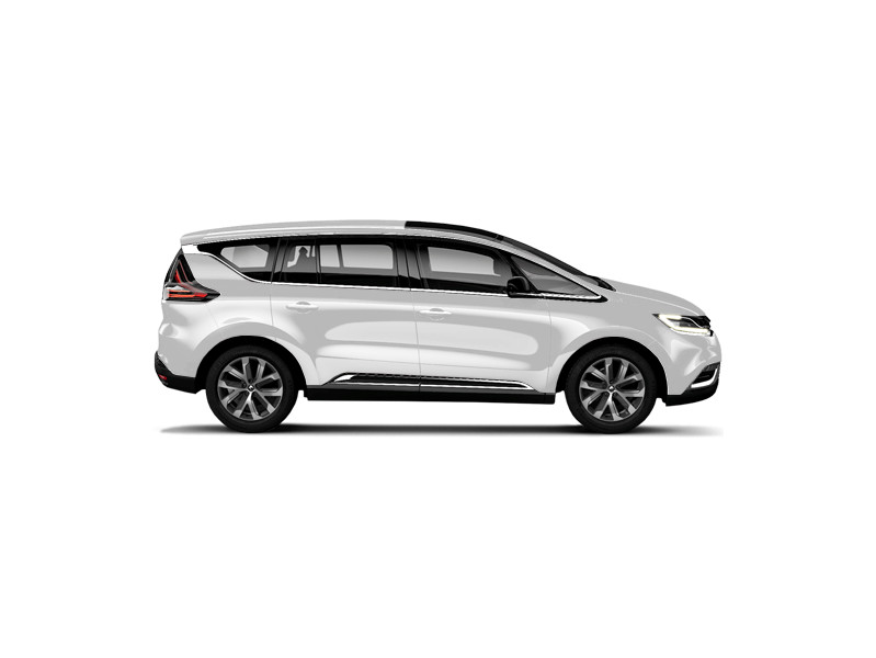 Renault Espace, не металлик, glacier white