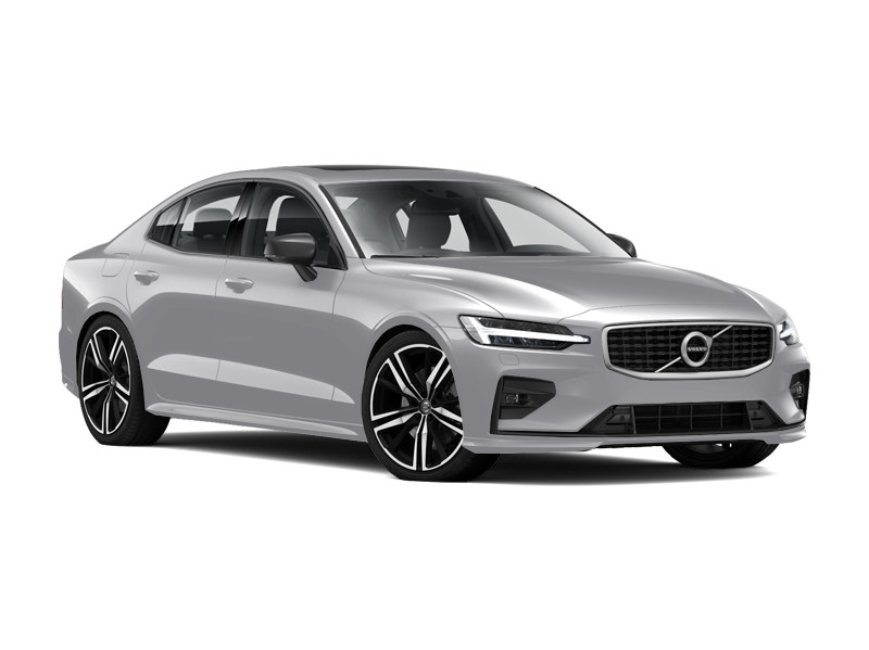 Volvo S60, металлик, темно-серебристый металлик, inscription electric silver