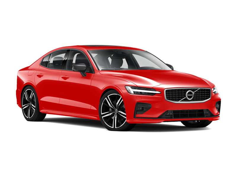 Volvo S60, не металлик, красный металлик, fusion red