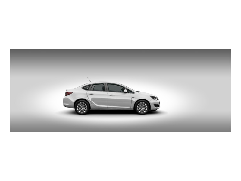 Opel Astra, не металлик, серебристый (silver lake )