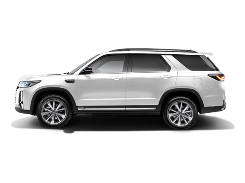 Changan Cs95fl, не металлик, белый с черной крышей